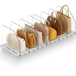 Clear Acrylic Purse Organizer